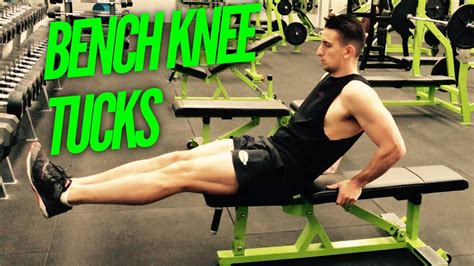 Rev up your core with Bench Knee Tuck – Best Exercises for Abs at Home!